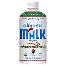 Malk Organic Holiday Nog Almond Milk, 28 fl oz