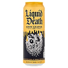 Liquid Death Grim Leafer Iced Tea, 19.2 fl oz