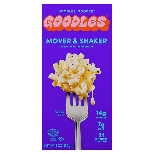 Goodles Mover & Shaker Cacio E Pepe-Inspired Mac, 6 oz