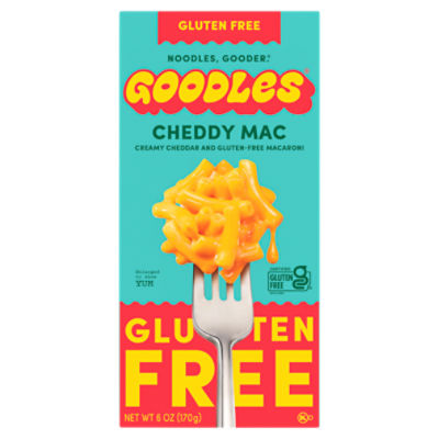 Goodles Cheddy Mac Creamy Cheddar and Gluten-Free Macaroni, 6 oz