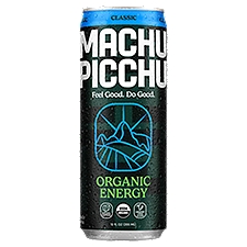 Machu Picchu Classic Organic Energy Drink, 12 fl oz