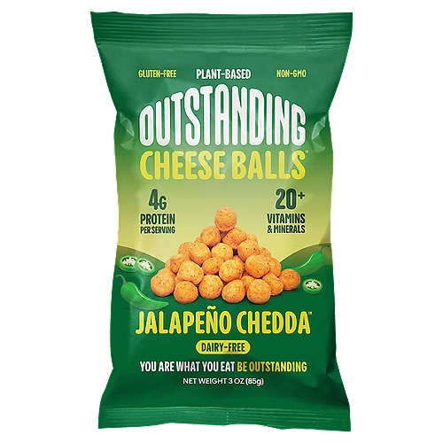 Outstanding Jalapeño Chedda Cheese Balls, 3 oz