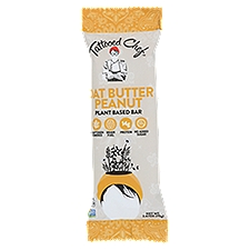 Tattooed Chef Oat Butter Peanut Plant Based Bar, 2.47 oz