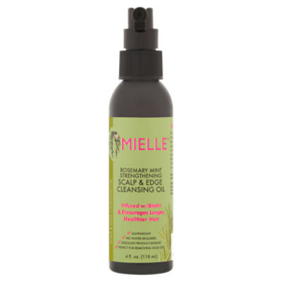 Mielle Rosemary Mint Strengthening Scalp & Edge Cleansing Oil, 4 fl oz