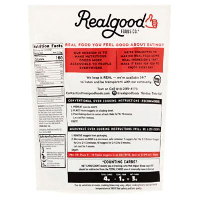 Realgood Foods Co. Buffalo Style Chicken Strips, 20 oz