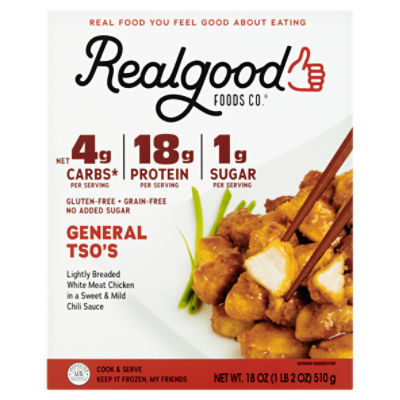 Realgood Foods Co. General Tso's, 18 oz