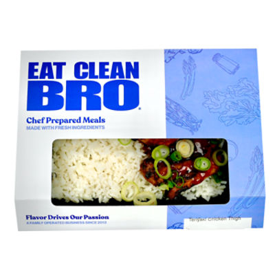 Eat Clean Bro Teriyaki Chicken Thigh, 16 oz