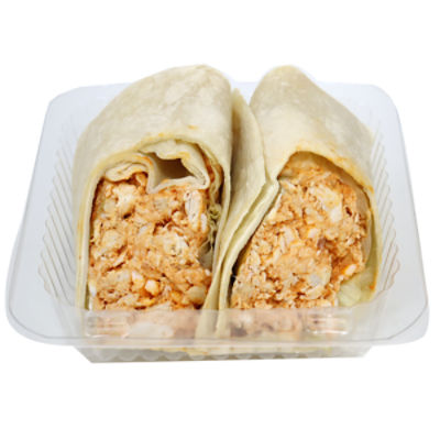 Fresh Made Buffalo Chicken Wrap, Sold Cold, 10 oz