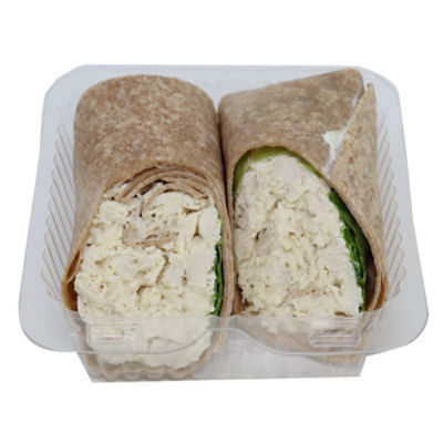 Fresh Made Chicken Caesar Wrap, Sold Cold, 10 oz