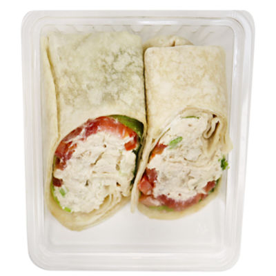 Fresh Made Chicken Salad Wrap, Sold Cold, 11 oz