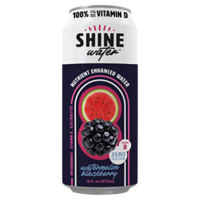 ShineWater Watermelon Blackberry Nutrient Enhanced Water, 16 fl oz