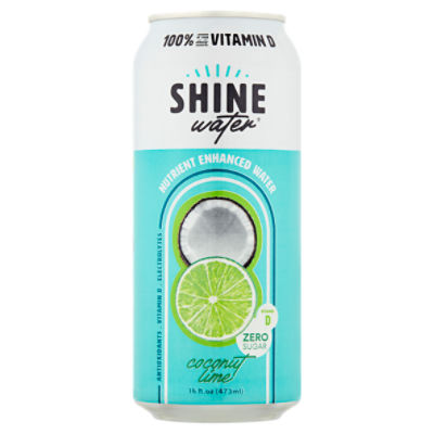 ShineWater Coconut Lime Nutrient Enhanced Water, 16 fl oz