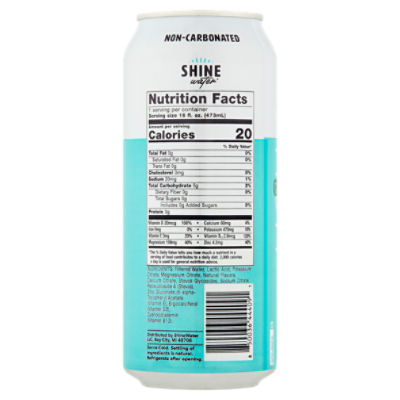 ShineWater Coconut Lime Nutrient Enhanced Water, 16 fl oz