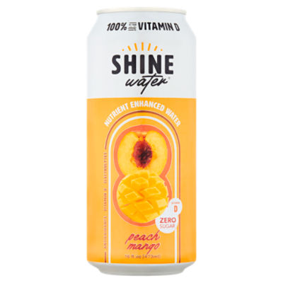 ShineWater Peach Mango Nutrient Enhanced Water, 16 fl oz