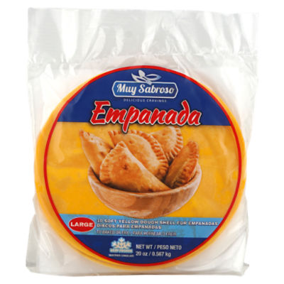 Muy Sabroso Large Empanada, 10 count, 20 oz