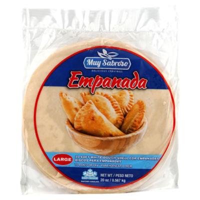 Muy Sabroso Large Empanada, 10 count, 20 oz