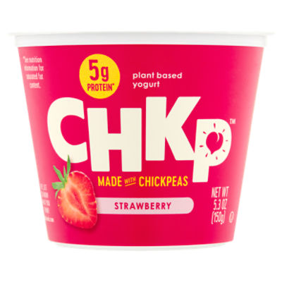 CHKP Strawberry Plant Based Yogurt, 5.3 oz