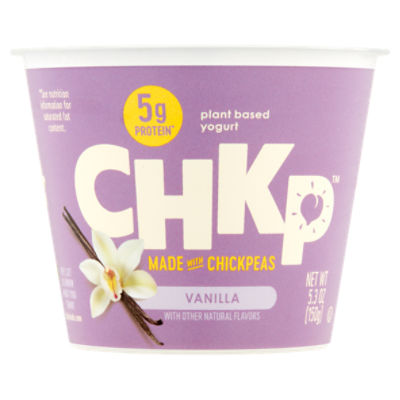 CHKP Vanilla Plant Based Yogurt, 5.3 oz Fairway