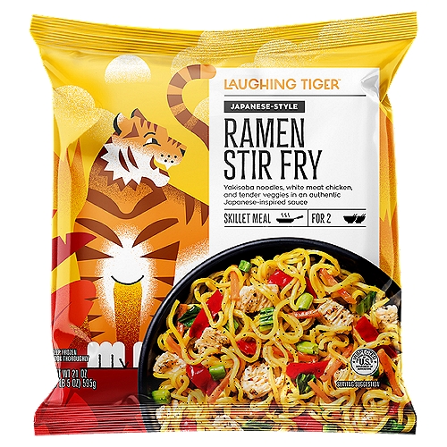 Laughing Tiger Japanese-Style Stir Fry Ramen, 21 oz