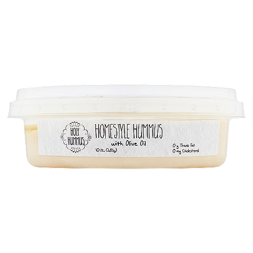 Holy Hummus Homestyle Hummus with Olive Oil, 10 oz