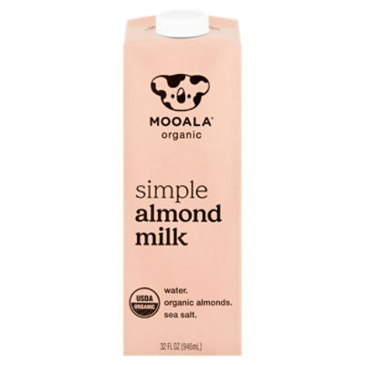 Mooala Organic Simple Almond Milk, 32 fl oz