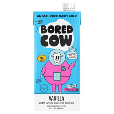 Bored Cow Vanilla Animal-Free Dairy Milk, 32 fl oz