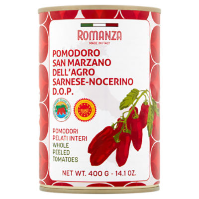 Romanza Whole Peeled Tomatoes, 14.1 oz