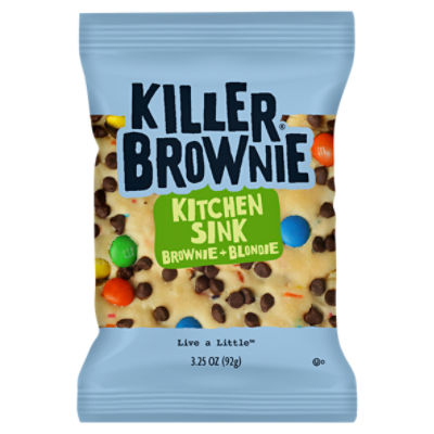 Killer Brownie Kitchen Sink Brownie + Blondie, 3.25 oz