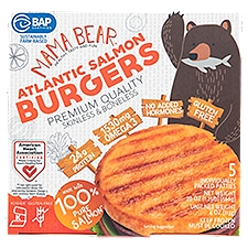Mama Bear Salmon Burgers