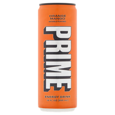 Prime Orange Mango Energy Drink, 12 fl oz