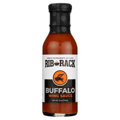 Rib Rack Buffalo Wing Sauce, 12 oz