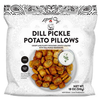 Tattooed Chef Dill Pickle Potato Pillows, 18 oz