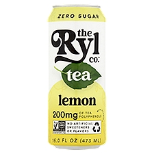 The Ryl Co. Zero Sugar Lemon Tea, 16.0 fl oz