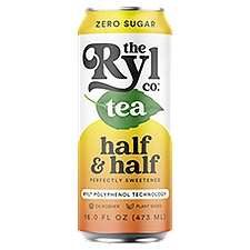 The Ryl Co. Zero Sugar Half & Half Tea, 16.0 oz