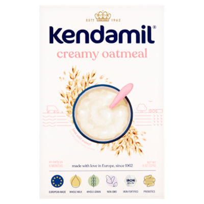 Kendamil Creamy Oatmeal, 8 oz