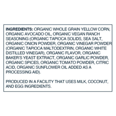 LesserEvil Space Balls Ranch Rocket Ship Light + Fluffy Organic Corn Puffs, 5 oz