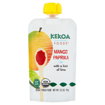 Kekoa Foods Mango Paprika Organic Pureed Food, 3.5 oz