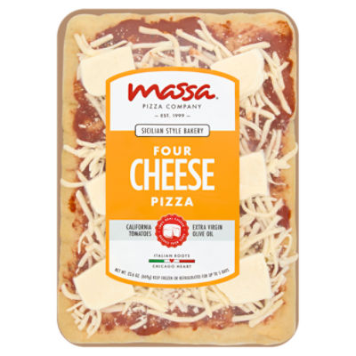 Massa Four Cheese Pizza, 23.6 oz