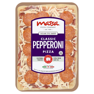 Massa Classic Pepperoni Pizza, 21.5 oz