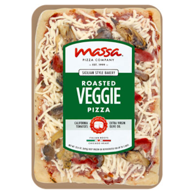 Massa Roasted Veggie Pizza, 23.6 oz