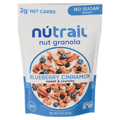 NuTrail Blueberry Cinnamon Nut Granola, 8 oz ShopRite