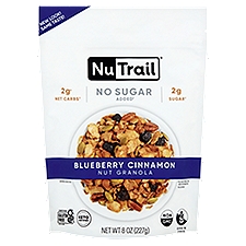 NuTrail Blueberry Cinnamon Nut Granola, 8 oz