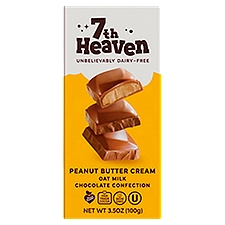 7th Heaven Peanut Butter Cream Oat Milk Chocolate Confection