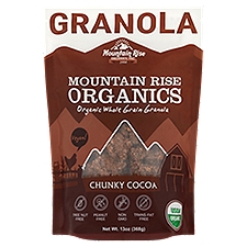 Mountain Rise Organics Chunky Cocoa Granola, 13 oz