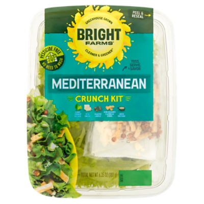 BrightFarms Mediterranean Crunch Kit, 6.35 oz, 1 Each
