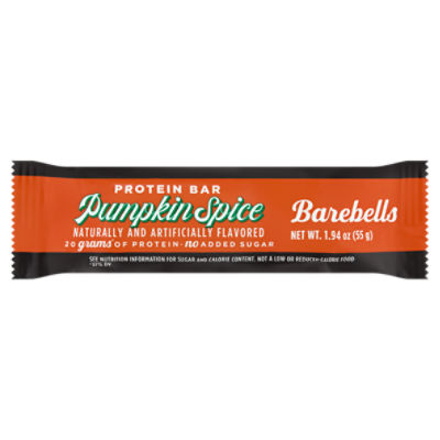 Barebells Pumpkin Spice Protein Bar, 1.94 oz