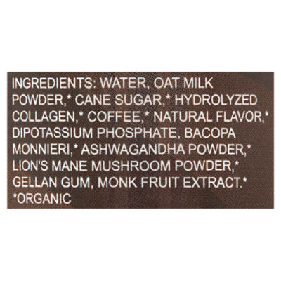 Headspace Oatmilk Latte Double Shot Coffee, 8.0 fl oz