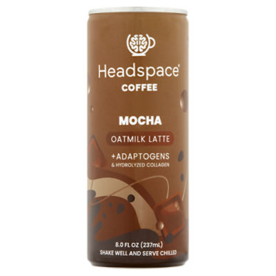 Headspace Oatmilk Latte Mocha Coffee, 8 fl oz