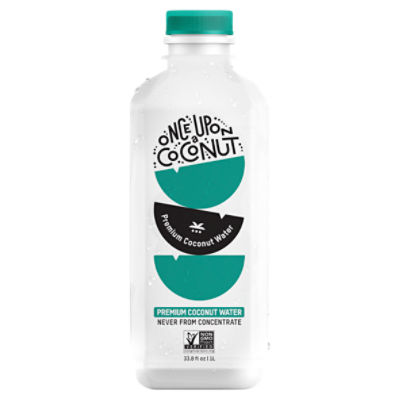 Once Upon a Coconut Premium Coconut Water, 33.8 fl oz