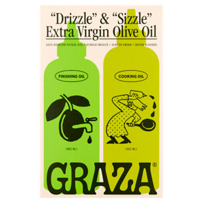Graza "Drizzle" & "Sizzle" Extra Virgin Olive Oil